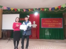 Đ/c Nguyễn Thị Thu Trang - UVBTV, Trưởng ban tuyên giáo Tỉnh đoàn Hà Tĩnh